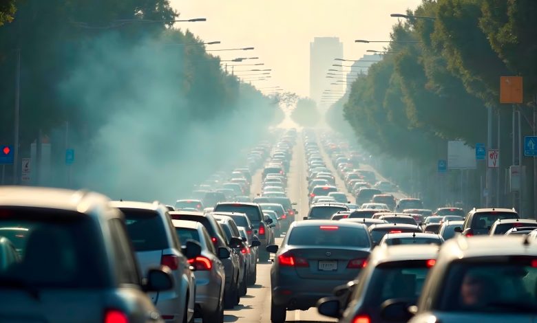 traffic jam paragraph