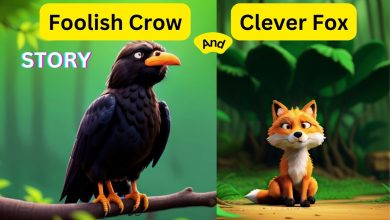 Photo of A Foolish Crow and a Clever Fox Story For Class 5, 6, 7, 8, 9