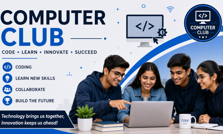 application for computer club