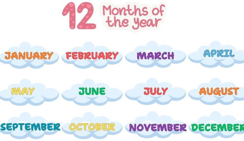 12 month name